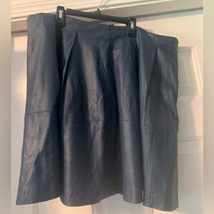 ASOS curve womens size 16 leather skirt